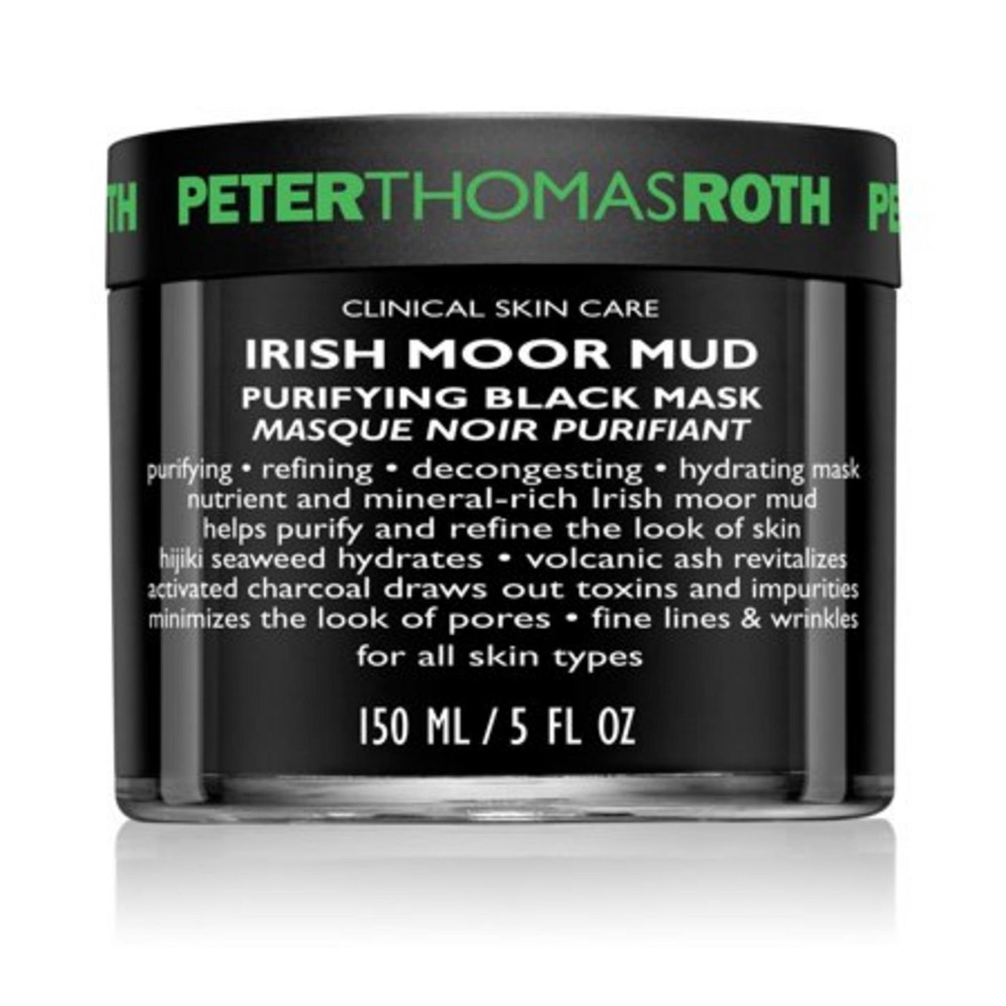 Peter Thomas Roth Peter Thomas Roth, Irish Moor Mud Purifying Black Mask, Reinigend und abschwellend, Schlamm-Maske, Für das