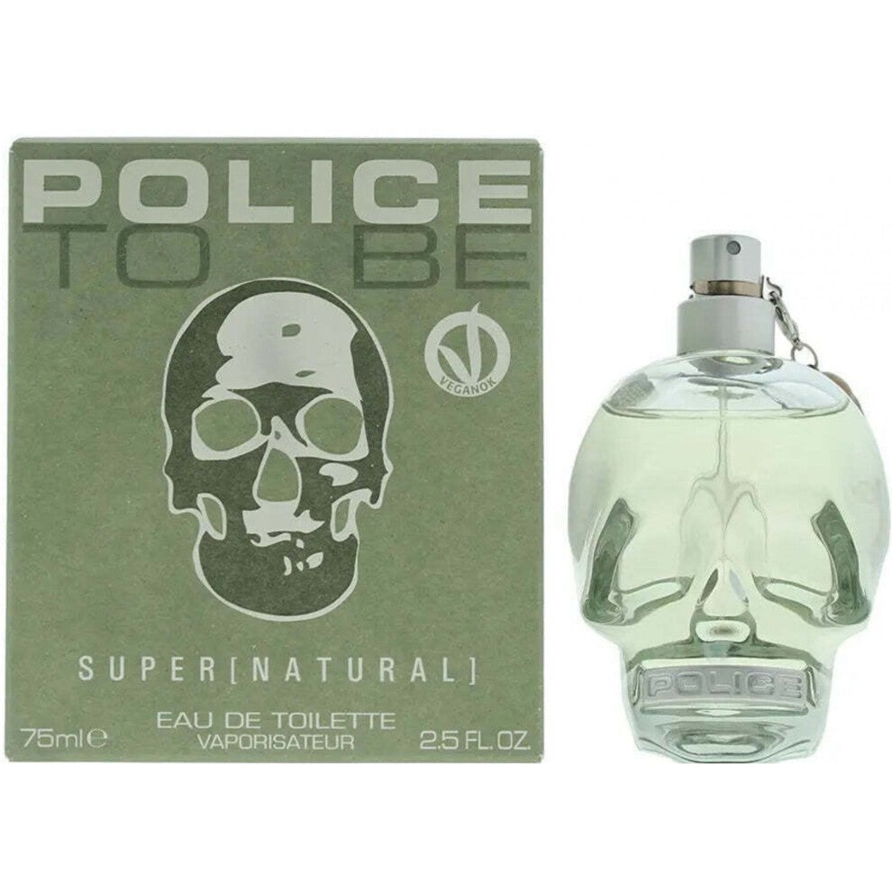 Police To Be Super Natural Eau de Toilette 75 ml – Unisex-Duft für jeden Moment