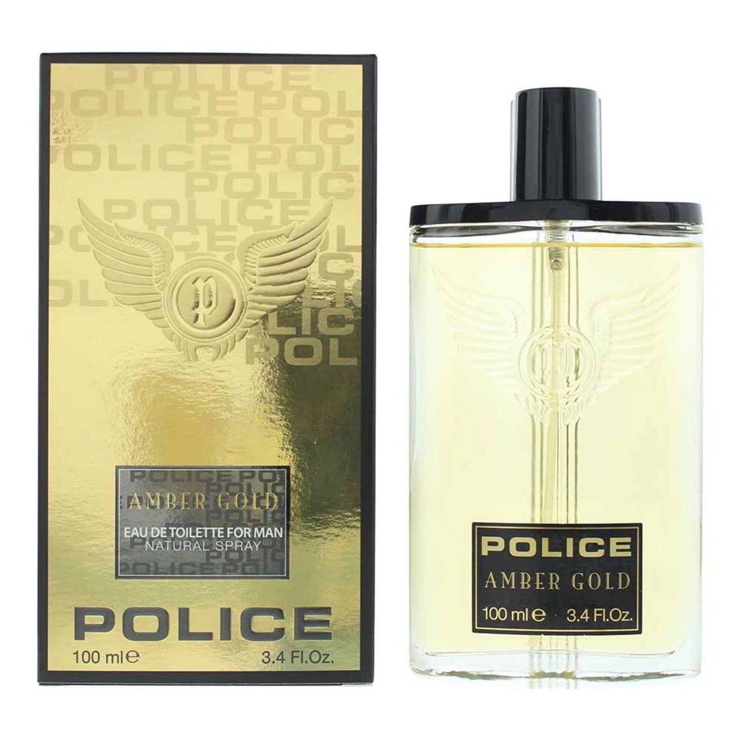 Police Police, Amber Gold, Eau de Toilette, Für Männer, 100 ml Regular