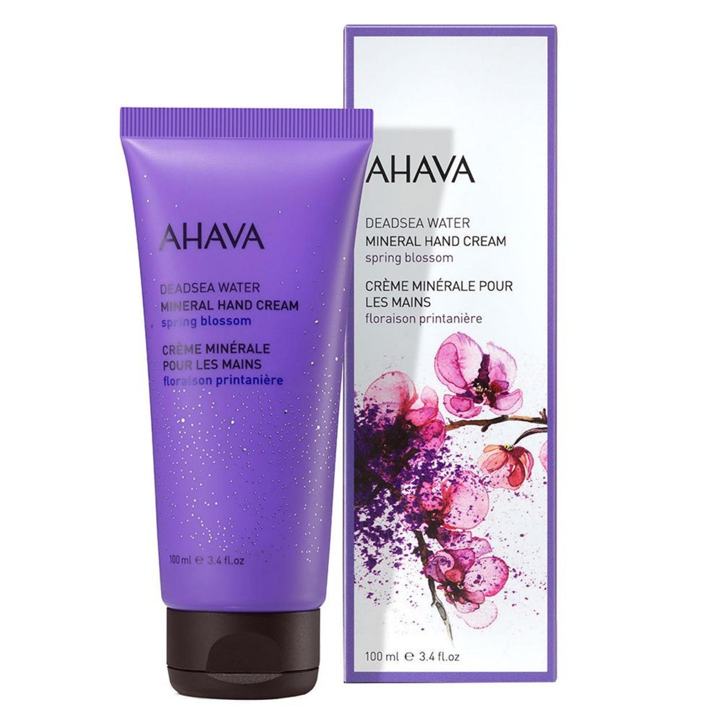 Ahava Ahava, Deadsea Water Mineral, Hydratation, Handcreme, Floral, 100 ml Regular