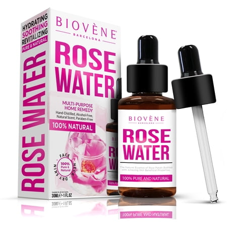 BIOVENE BIOVENE Rosenwasser 30 ml natürliches, vielseitiges Hausmittel Kosmetik