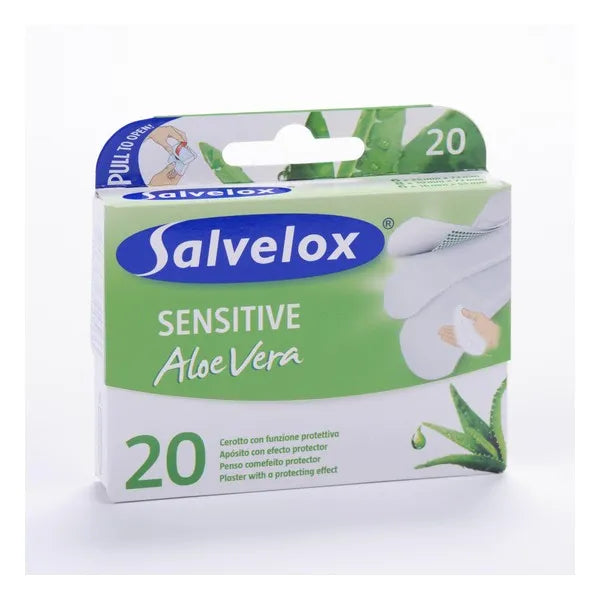 SALVELOX SALVELOX Sensitive Aloe Vera 20 Wundpflaster Dressings Kosmetik