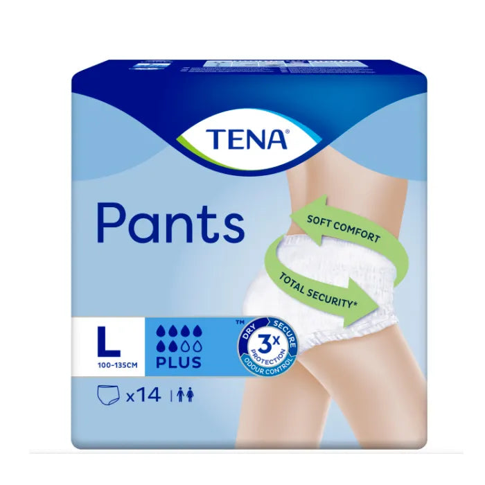 TENA TENA Pants Plus Large Inkontinenzslips 14 Stück Größe Large Kosmetik
