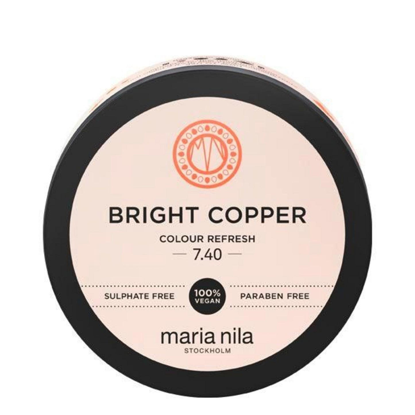 Maria Nila Maria Nila, Colour Refresh, Haarfarben-Creme-Maske, Colour, 7.40 Bright Copper, 100 ml Regular