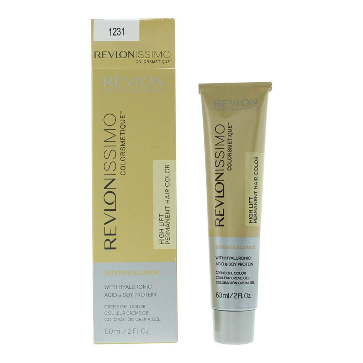 Revlon Revlon, Revlonissimo Colorsmetique, Permanente Haarfarbe, 1231 Beige, 60 ml Regular