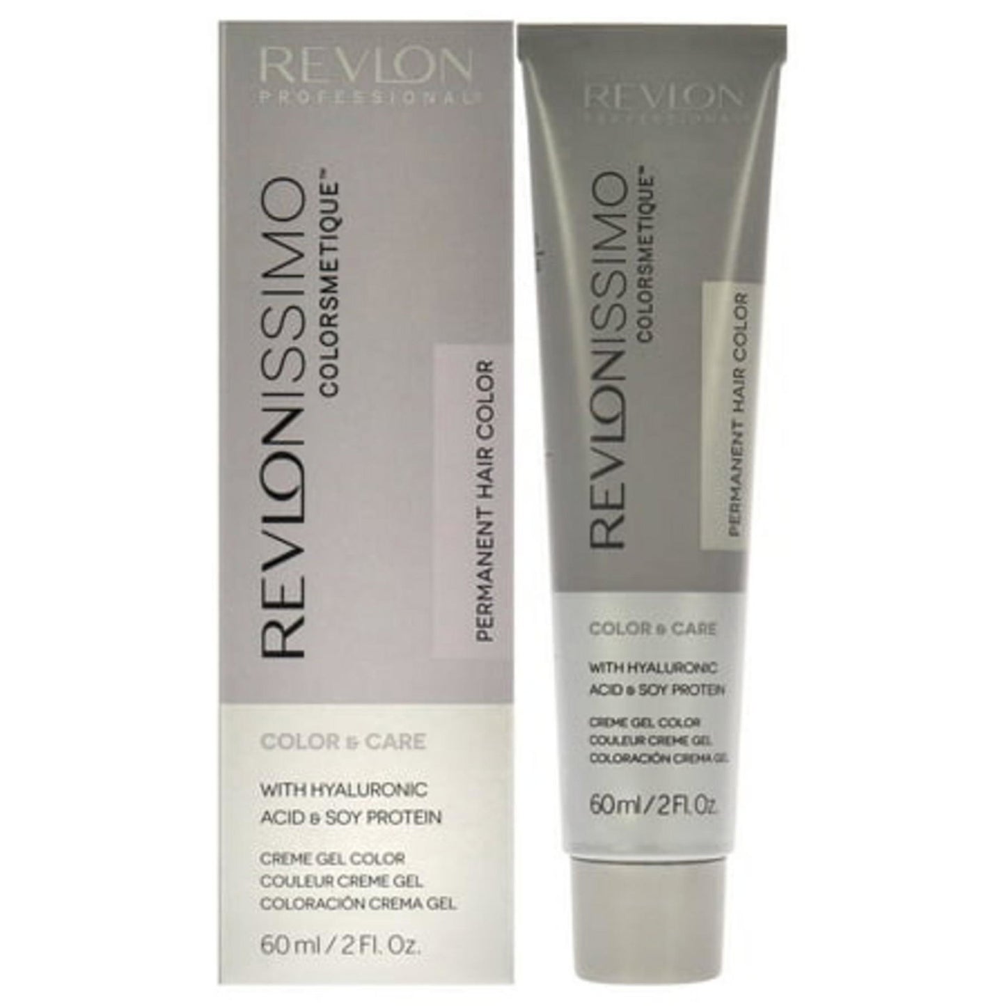 Revlon Revlon, Revlonissimo Colorsmetique, Hyaluronsäure, Permanente Haarfarbe, 7.43 Golden Copper Blonde, 60 ml Regular