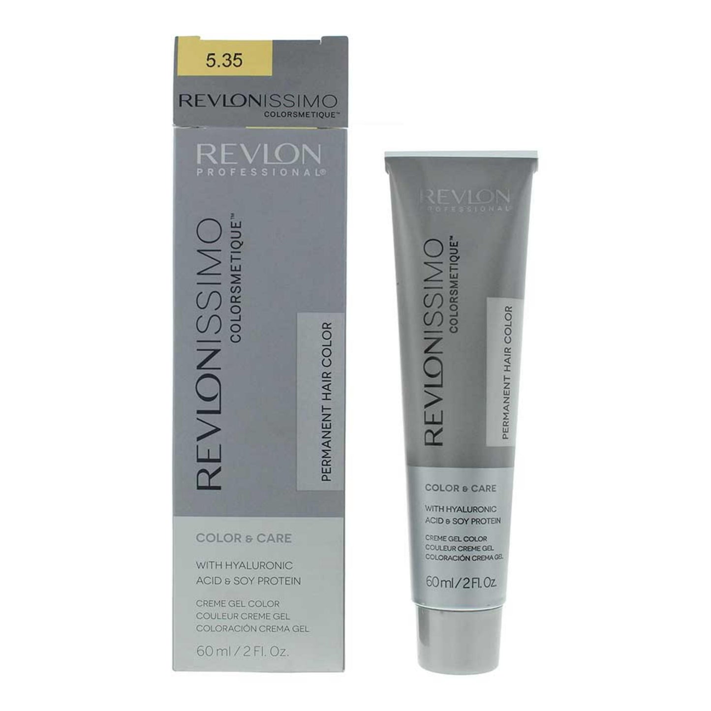 Revlonissimo Colorsmetique 5.35 Light Amber Brown – Permanente Haarfarbe für langanhaltende Farbbrillanz