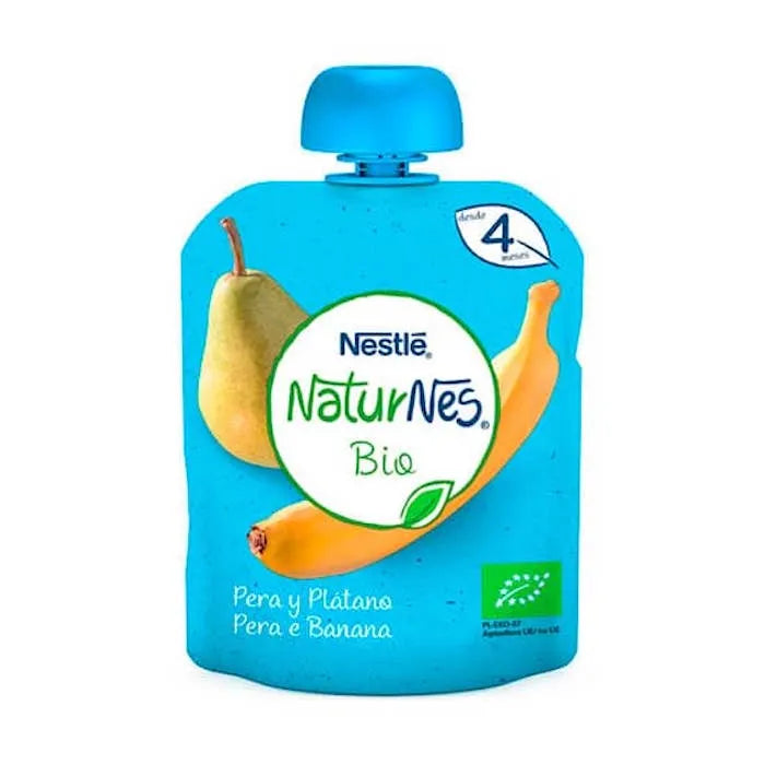 NESTLE Nestlé Naturnes Bio-Birne-Banane 90g Beutel