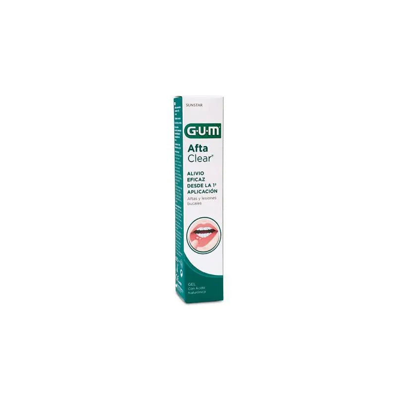 GUM GUM Gummi Afta Clear Gel 10 ml Gel zur Anwendung bei Aphthen Kosmetik