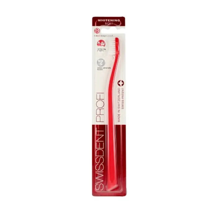 Swissdent Profi Whitening Classic Zahnbürste Rot
