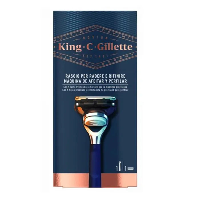 GILLETTE Gillette King Shaver & Shape Machine Rasierapparat und Konturenschneider Kosmetik