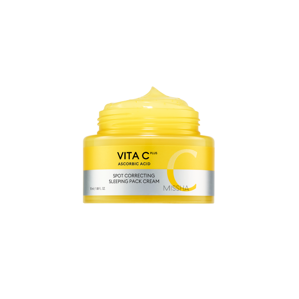 MISSHA Vita C Plus Spot Correcting Sleeping Pack Cream 50 ml Nachtcreme