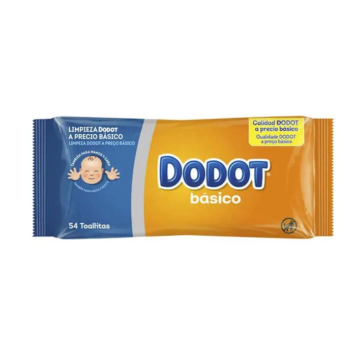 DODOT DODOT Feuchttücher 54 Stück Wet-Wipes Reinigungstücher für Babys und Hautpflege Kosmetik