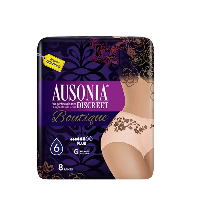 AUSONIA AUSONIA Discreet Boutique Damen Slips 8 Stück Kosmetik