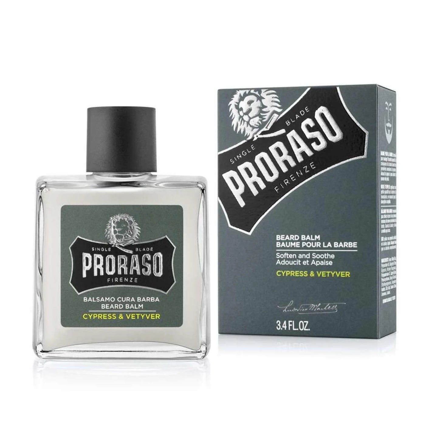 PRORASO PRORASO Cypress y Vetyver Bartbalsam 100 ml Kosmetik