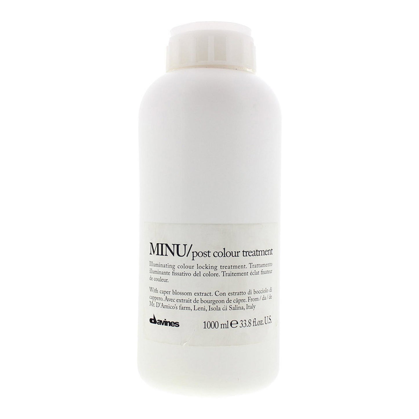 Davines Davines, Minu, Haarbehandlungs-Conditioner, Erleuchtend, Alle Haartypen, 1000 ml Regular