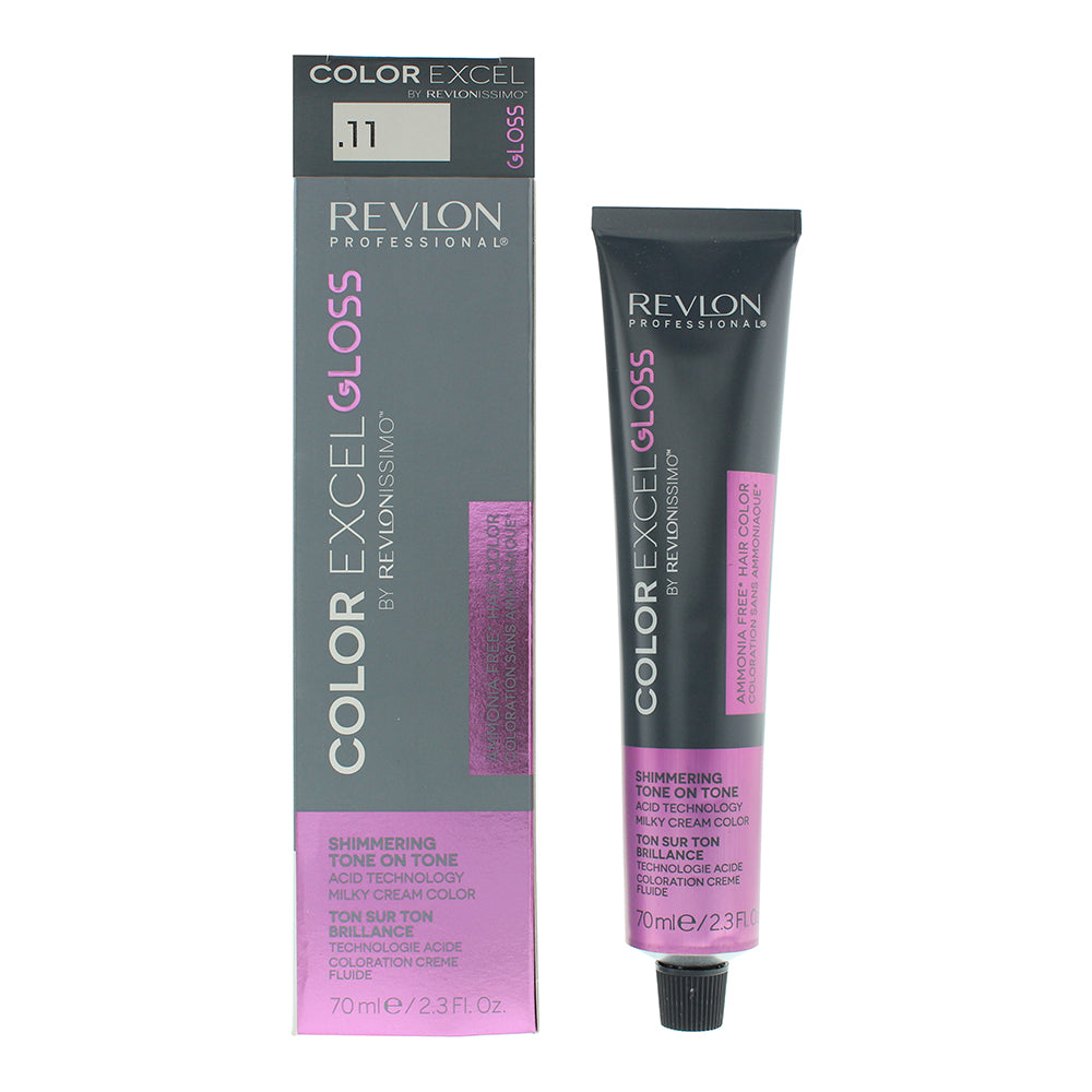 Revlon Revlon, Color Excel, Haarfarbenglanz, 11 11 Silver Ash, 70 ml Regular