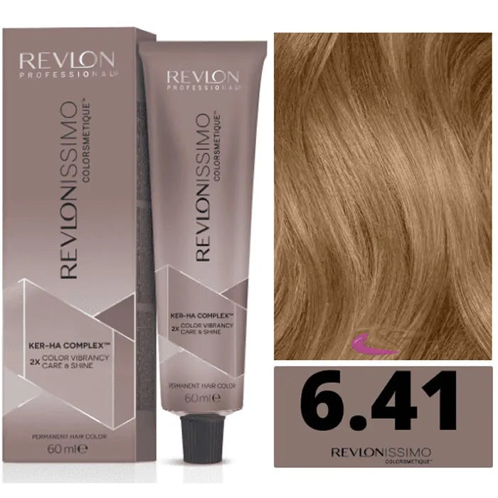REVLON Revlon Revlonissimo Colorsmetique Haarfarbe 66,60 Dunkelblond Aschbraun 60 ml Augenbrauen-Make-up
