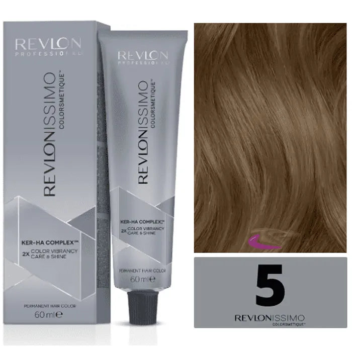 REVLON Revlon Revlonissimo Colorsmetique Haarfarbe 5 Light Brown 60 ml Augenbrauen-Make-up