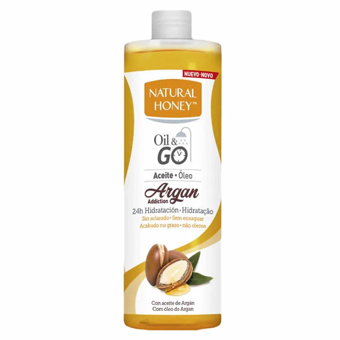 Natural Honey Elixir De Argan Oil & Go Body Oil 250 ml
