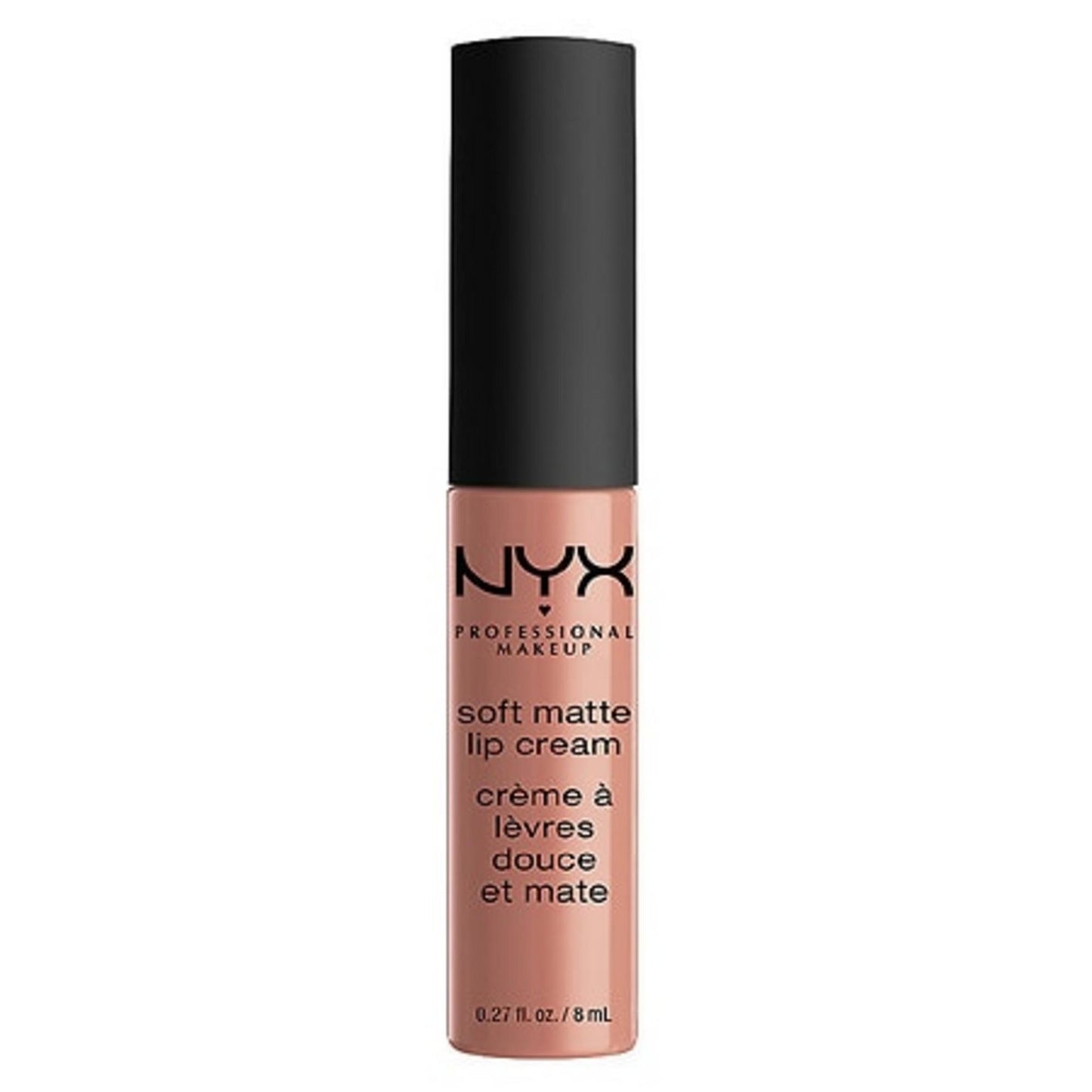 Nyx Nyx, Soft Matte, Tierversuchsfrei, Lippencreme, Flüssiger Lippenstift, 02, Stockholm, 8 ml Regular