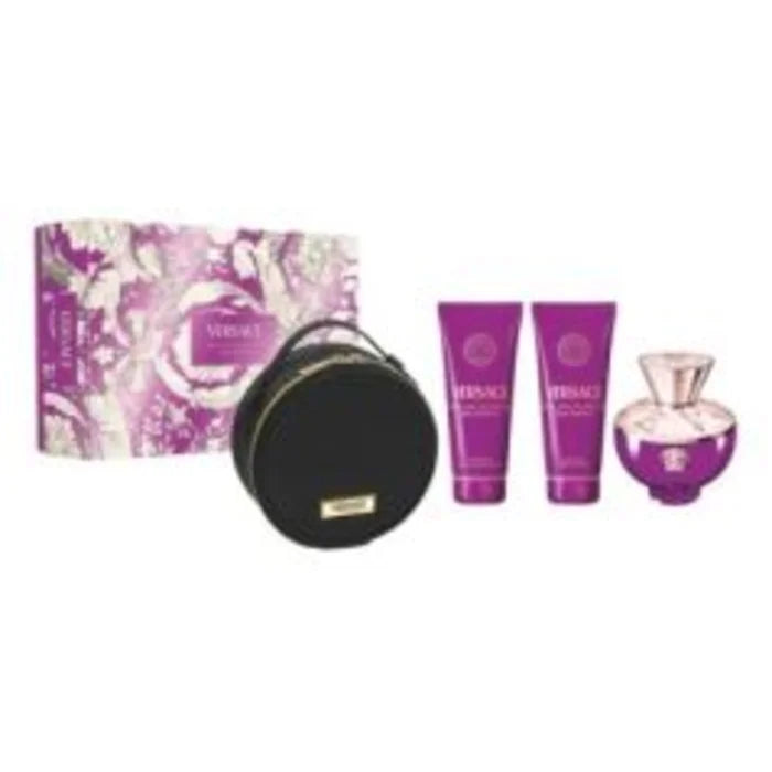 Versace Dylan Purple Eau De Perfume Spray 100 ml Set 4 Pieces