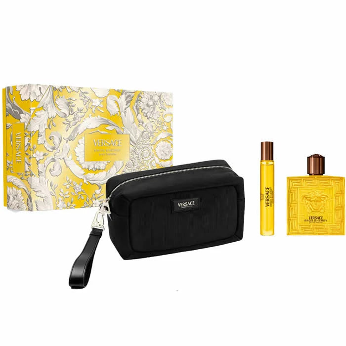 VERSACE Versace Eros Energy Pour Homme Eau de Parfum Spray 100 ml 3-teiliges Set Parfüm
