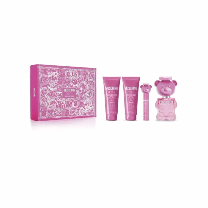 MOSCHINO MOSCHINO Toy 2 Bubble Gum Eau de Toilette Spray 100 ml 4-teiliges Set Parfüm