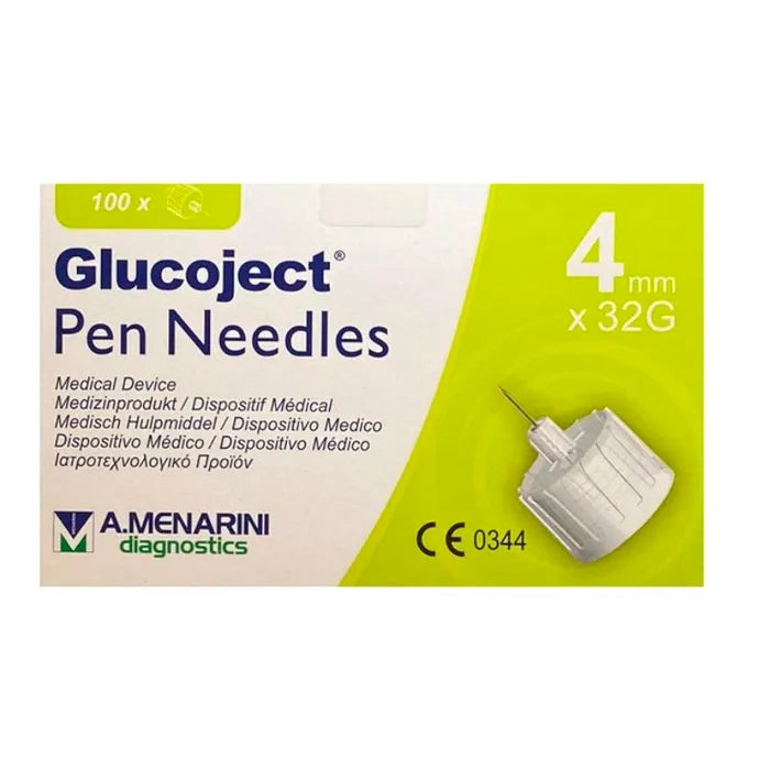 MENARINI MENARINI Glucoject Insulinkanüle 32G x 4mm 100 Stück Kosmetik