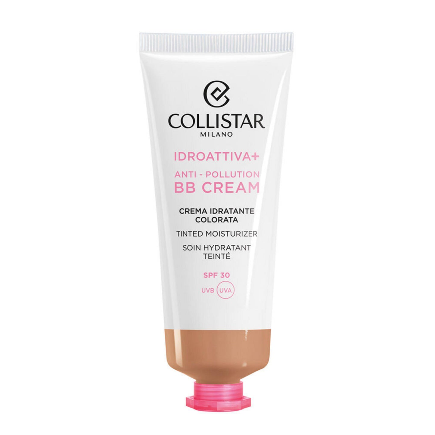 Collistar Collistar, Idro-Attiva+, Anti-Verschmutzung, BB-Creme, 3, Tief, SPF 30, 50 ml Regular