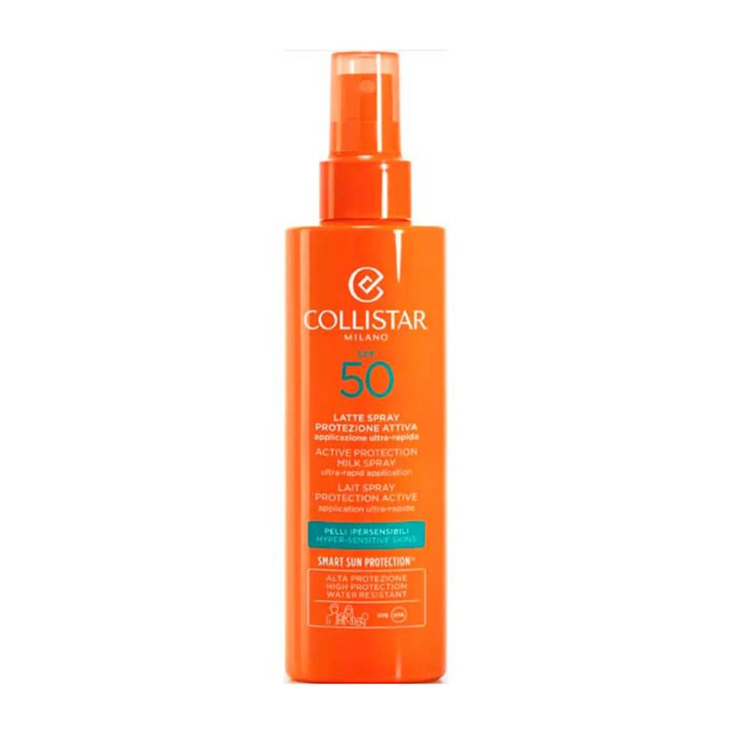 Collistar Spray Solar Leche Protección Activa Spf50 200ml
