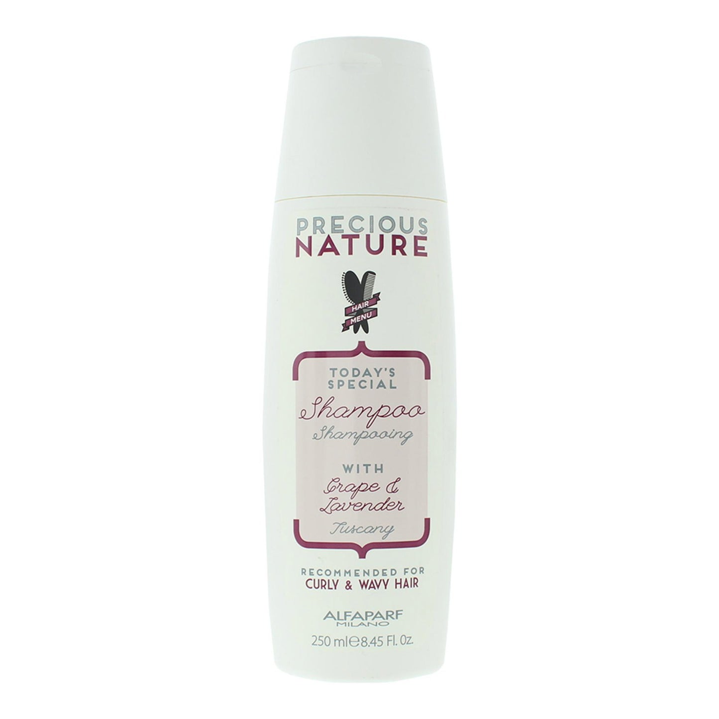 Alfaparf Alfaparf, Precious Nature Grape & Lavender, Haarshampoo, 250 ml Regular