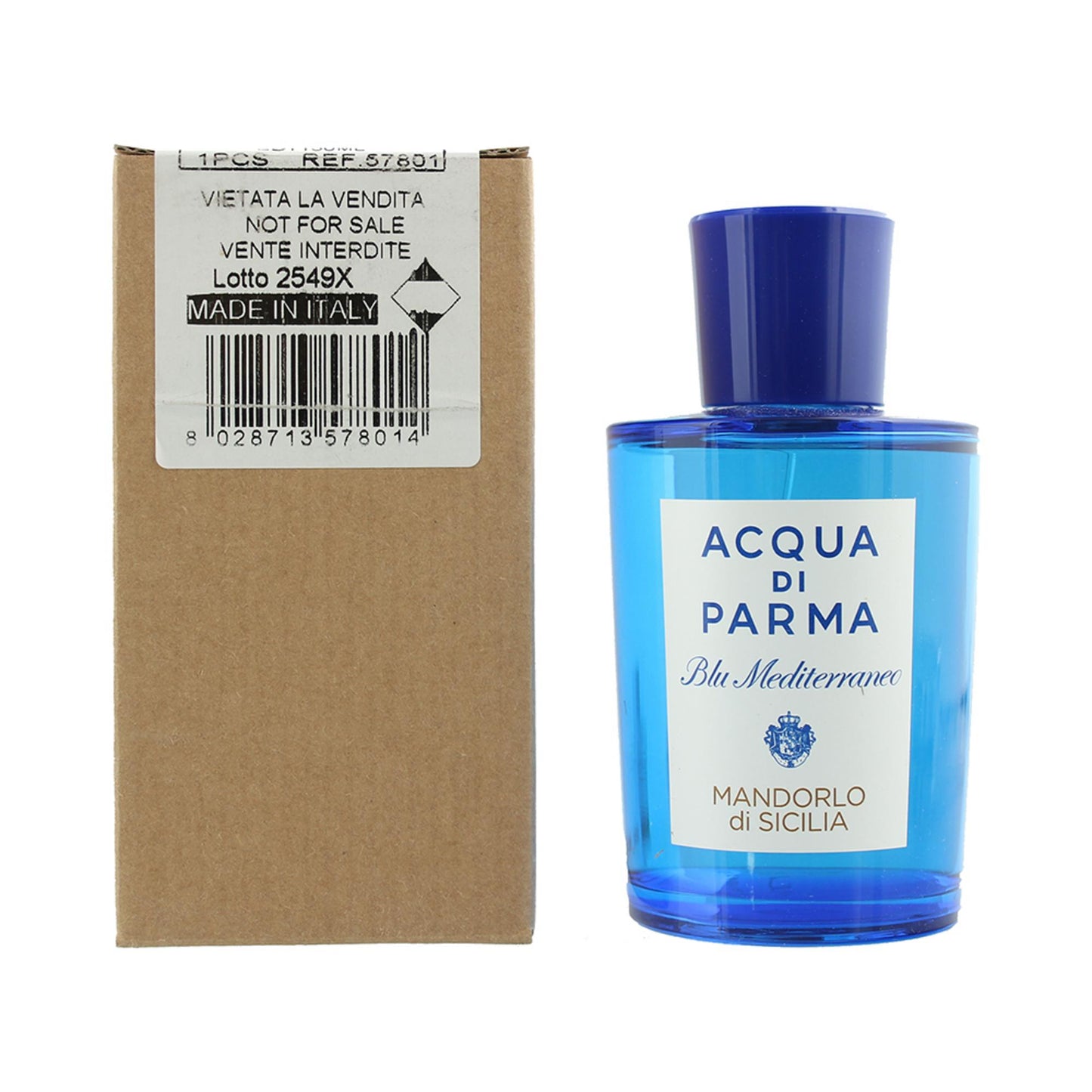 Acqua di Parma Acqua di Parma, Blu Mediterraneo - Mandorlo di Sicilia, Eau de Toilette, Unisex, 150 ml *Tester