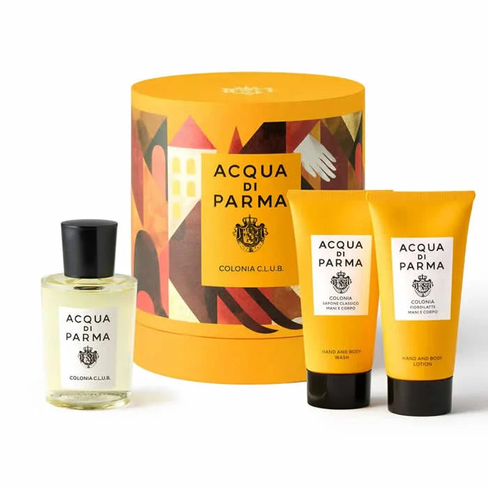 Acqua Di Parma Holiday 26 Colonia C.L.U.B. Eau De Cologne Spray 100ml Set 3 Artikel
