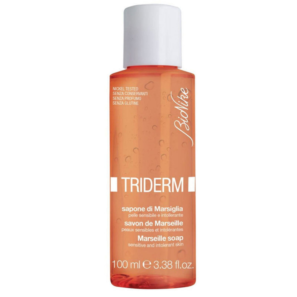 BioNike Flüssigseife BioNike, Triderm, Cleansing & Softening, Liquid Soap, 100 ml Regular