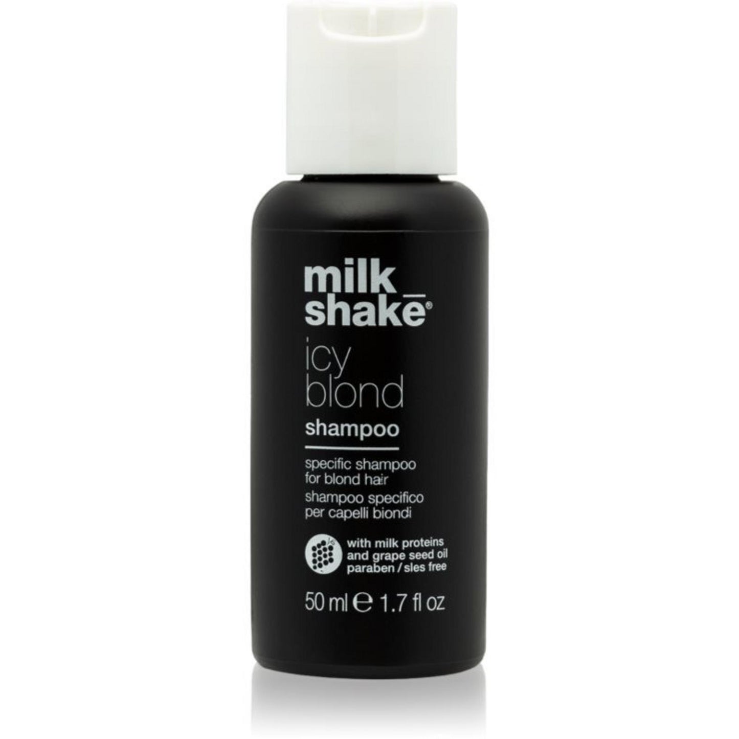 Milk Shake Milk Shake, Icy Blond, Parabenfrei, Haarshampoo, 50 ml Regular