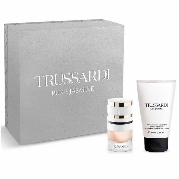 TRUSSARDI TRUSSARDI Pure Jasmine Eau de Parfum Spray 60 ml 2-teiliges Set Parfüm