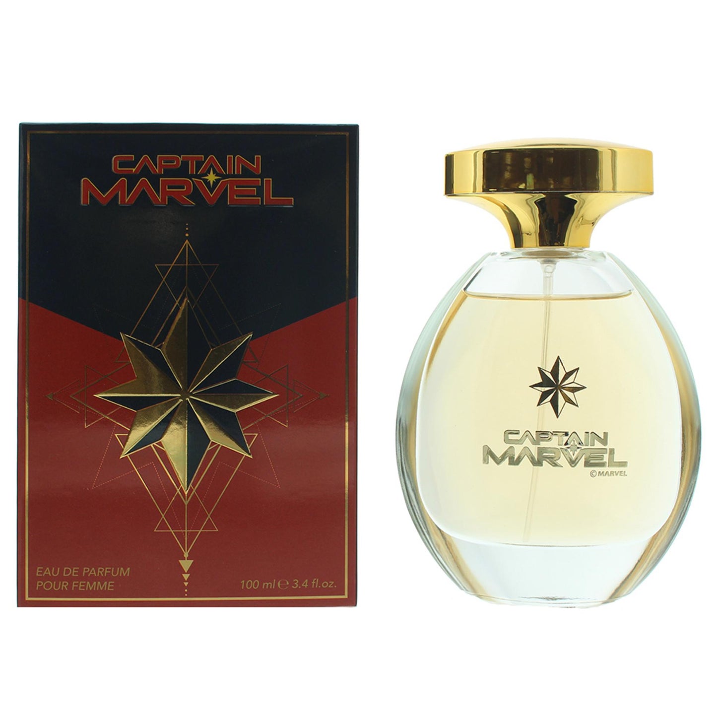 Marvel Captain Marvel Eau de Parfum für Mädchen – 100 ml frischer Duft