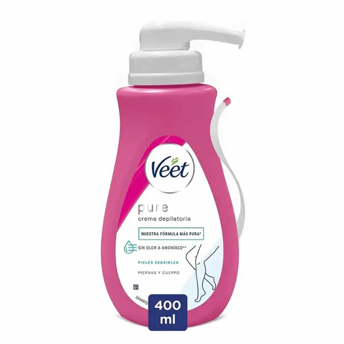 VEET Pure Shower Enthaarungscreme für empfindliche Haut 400 ml