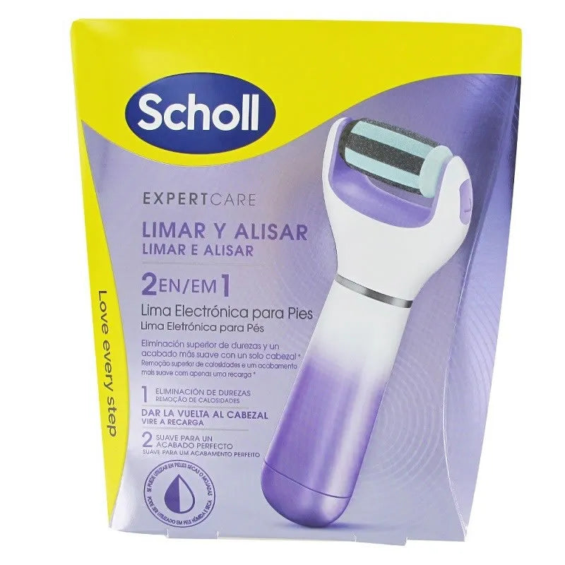 Scholl Velvet Smooth Electronic Foot Care System With Exfoliating Head