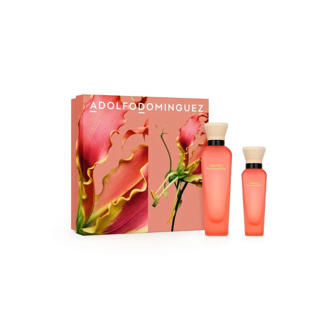 ADOLFO DOMINGUEZ Agua Fresca Mango Palmarosa Eau de Toilette Spray 120 ml Set 60 ml Parfüm