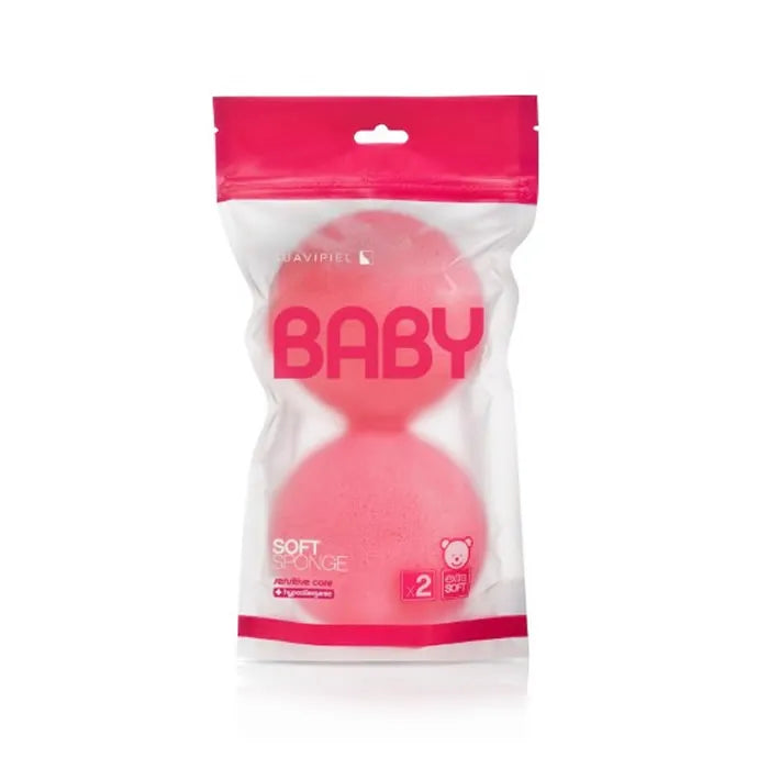 SUAVIPIEL SUAVIPIEL Baby Soft Sponge 2 Einheiten weiche Kosmetikschwämme für empfindliche Haut