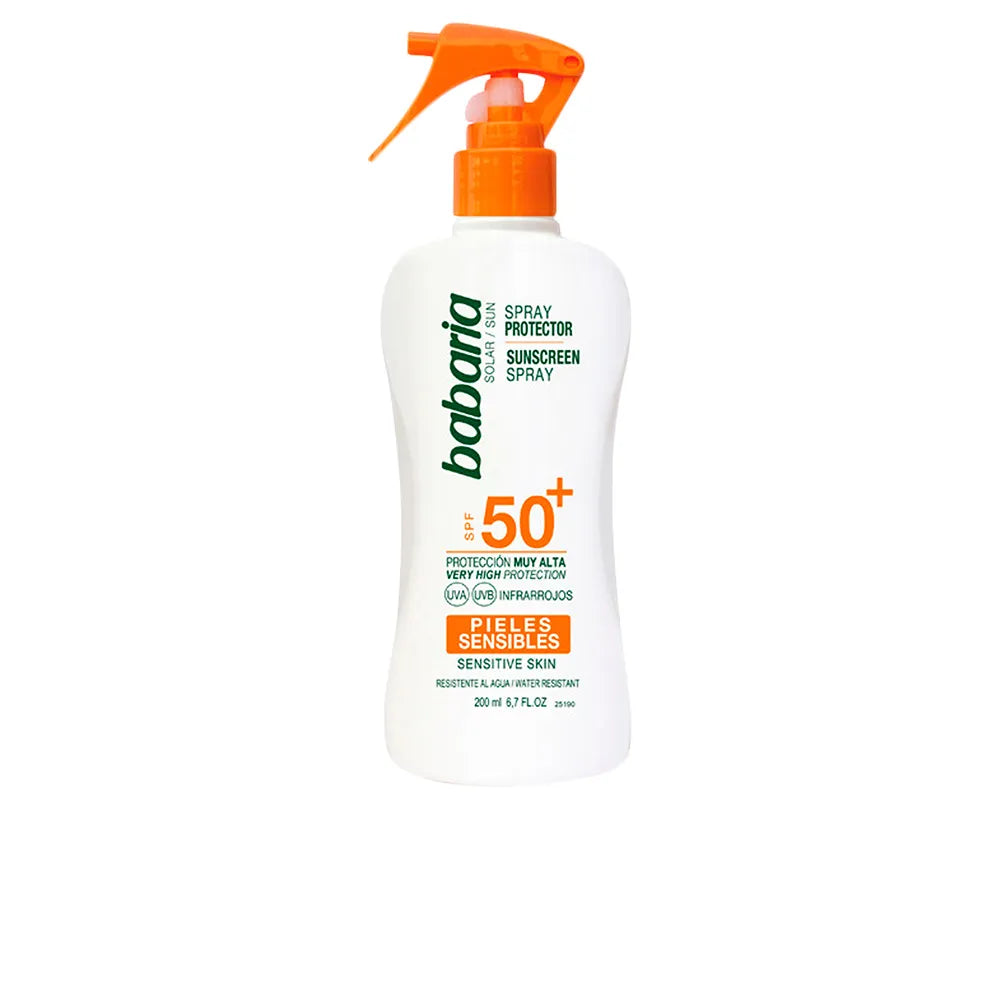BABARIA BABARIA Sonnenschutz Spray SPF 50 für empfindliche Haut 200 ml Sonnencreme