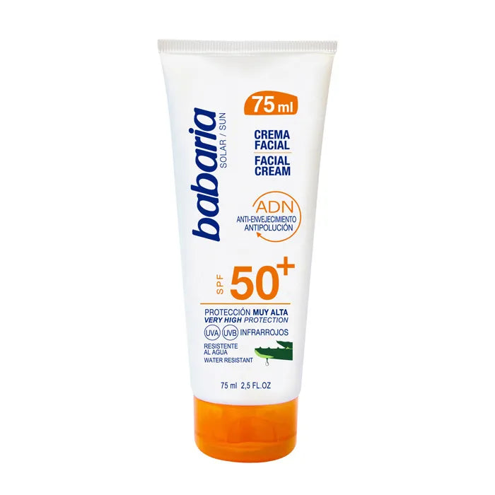 BABARIA BABARIA Gesichtscreme SPF 50 Aloe Vera Wasserfest 75 ml