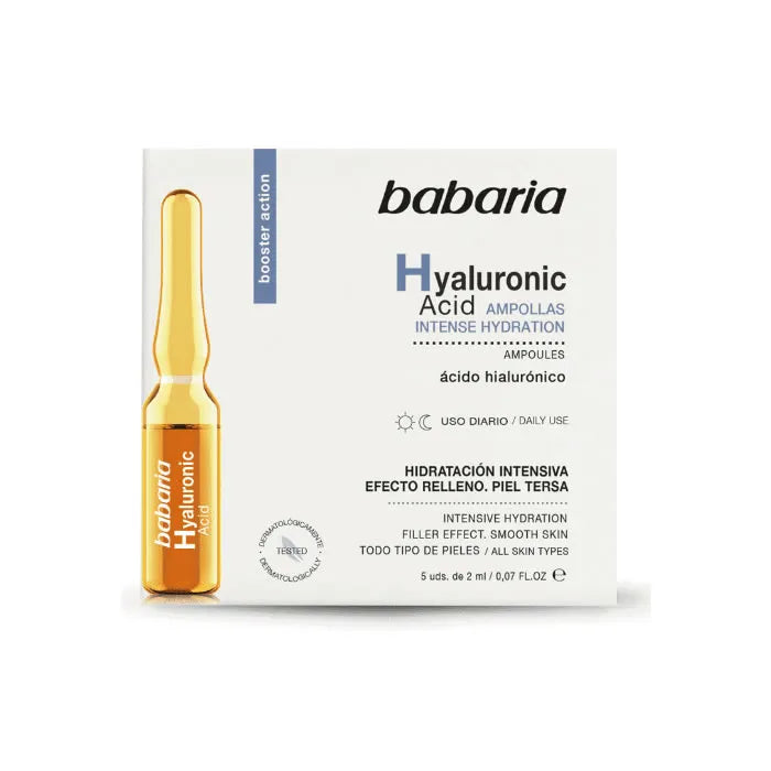 BABARIA BABARIA Ampullen Hyaluronsäure 5 Einheiten Gesichtspflege Kosmetik