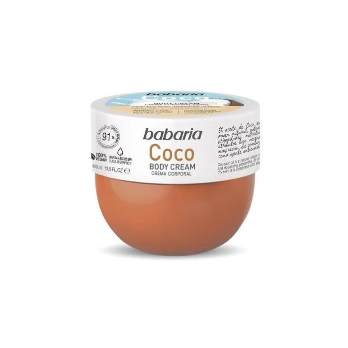 BABARIA BABARIA Kokosnuss Körpercreme 400 ml Pflege für den Körper