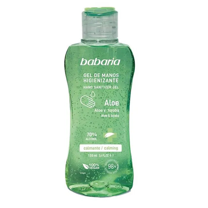 BABARIA BABARIA Aloe Sanitizing Hand Gel 70% Alkohol 100 ml Handdesinfektionsgel Kosmetik