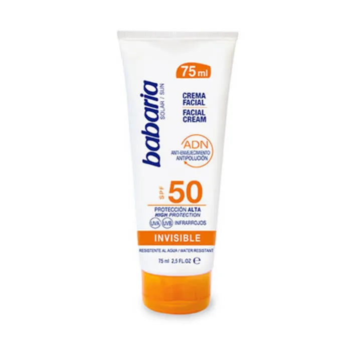 BABARIA BABARIA Gesichtscreme Invisible SPF 50 75 ml Sonnenschutz Creme Gesicht