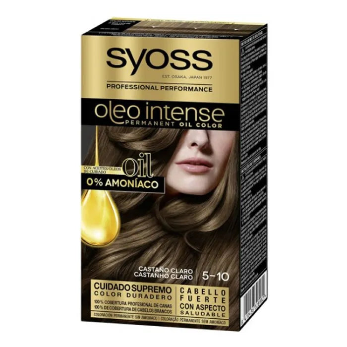 SYOSS SYOSS Oleo Intense Permanente Haarfarbe 5-10 Hellbraun
