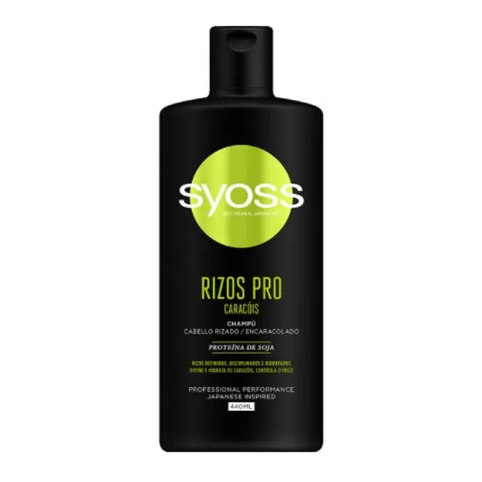 Syoss Shampoo Rizos Pro Definition And Hydration Wavy Or Curly Hair 440 ml